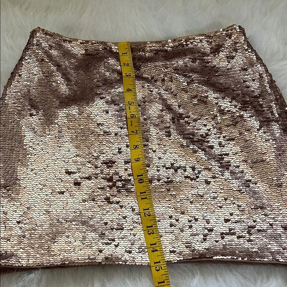 Banana republic slip on mini sequin skirt - Picture 4 of 5